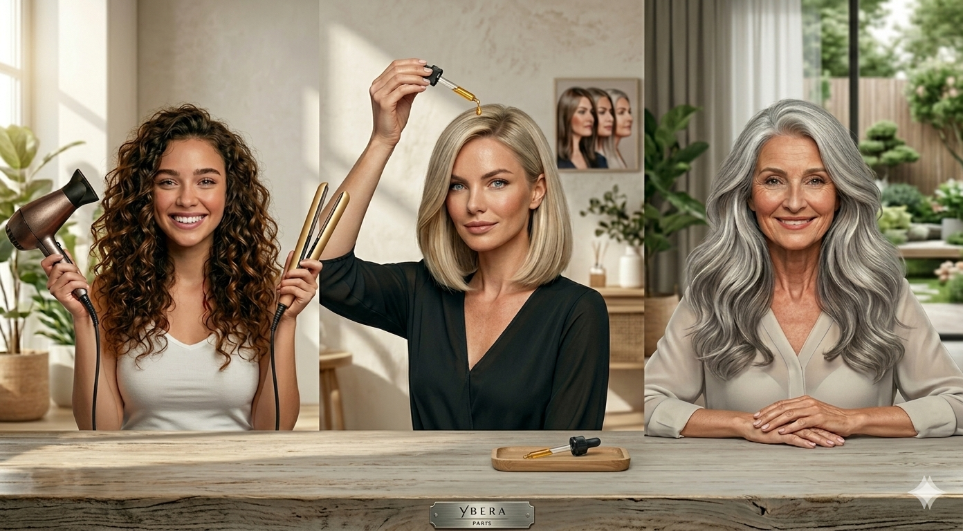 Cómo cuidar tu cabello según tu edad