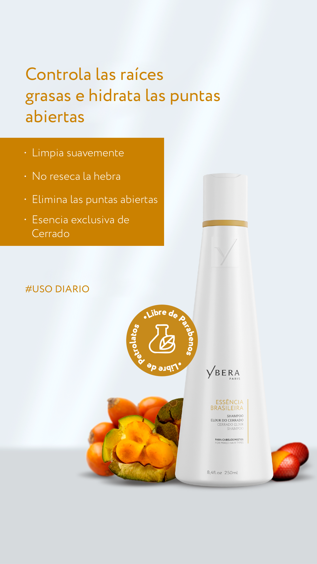 Essência Brasileira - Shampoo Fechado 250ml