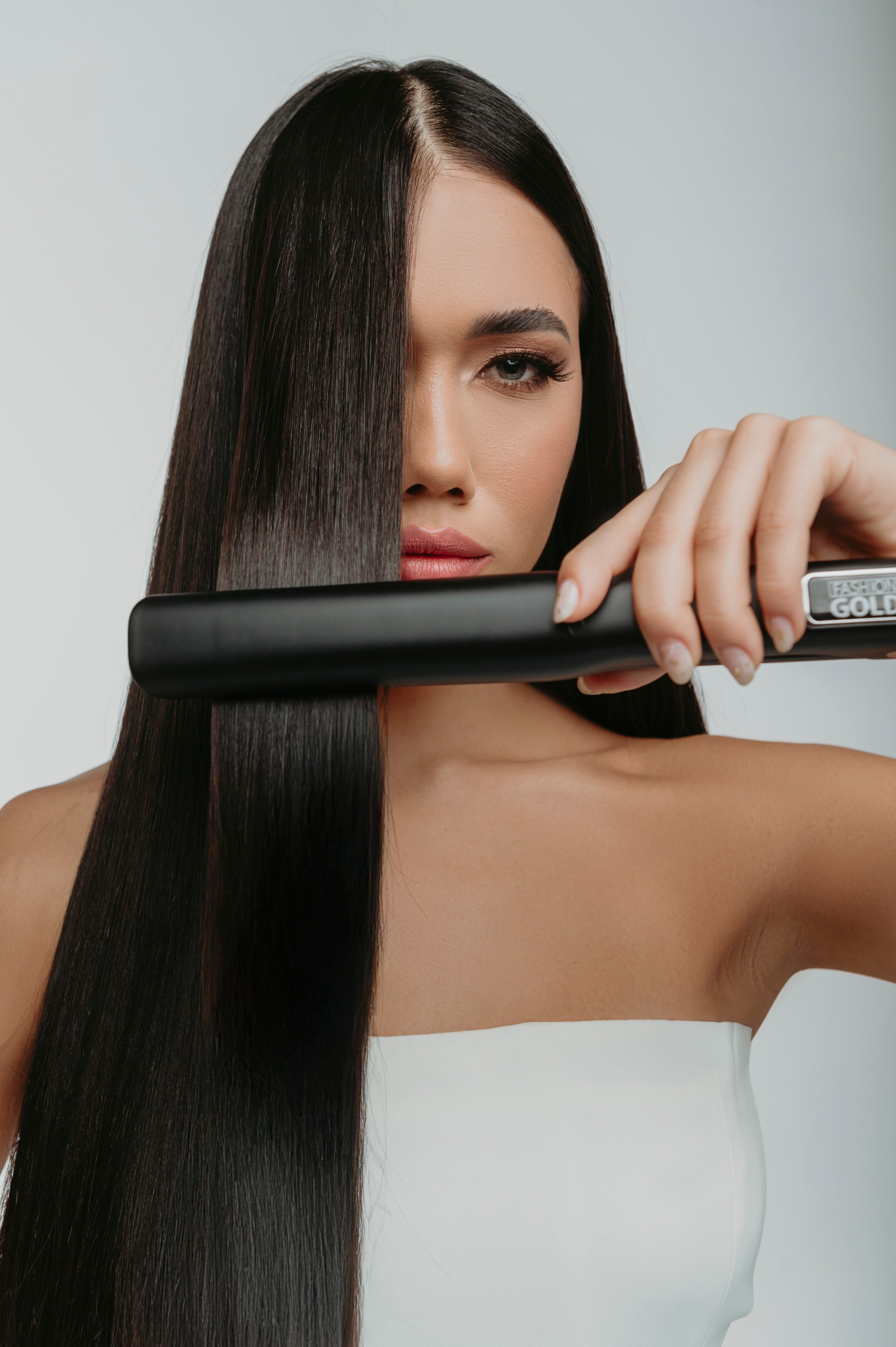 Plancha de Cabello Fashion Gold - Stylist Blacktitan Ultra