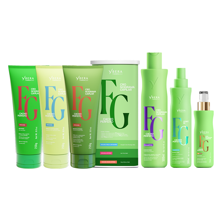 KIT Cronograma RIZO Lata x3 Tubos 250 g c/u + Shampoo 500 + Leave - In 300 ml + Oil 150 ml
