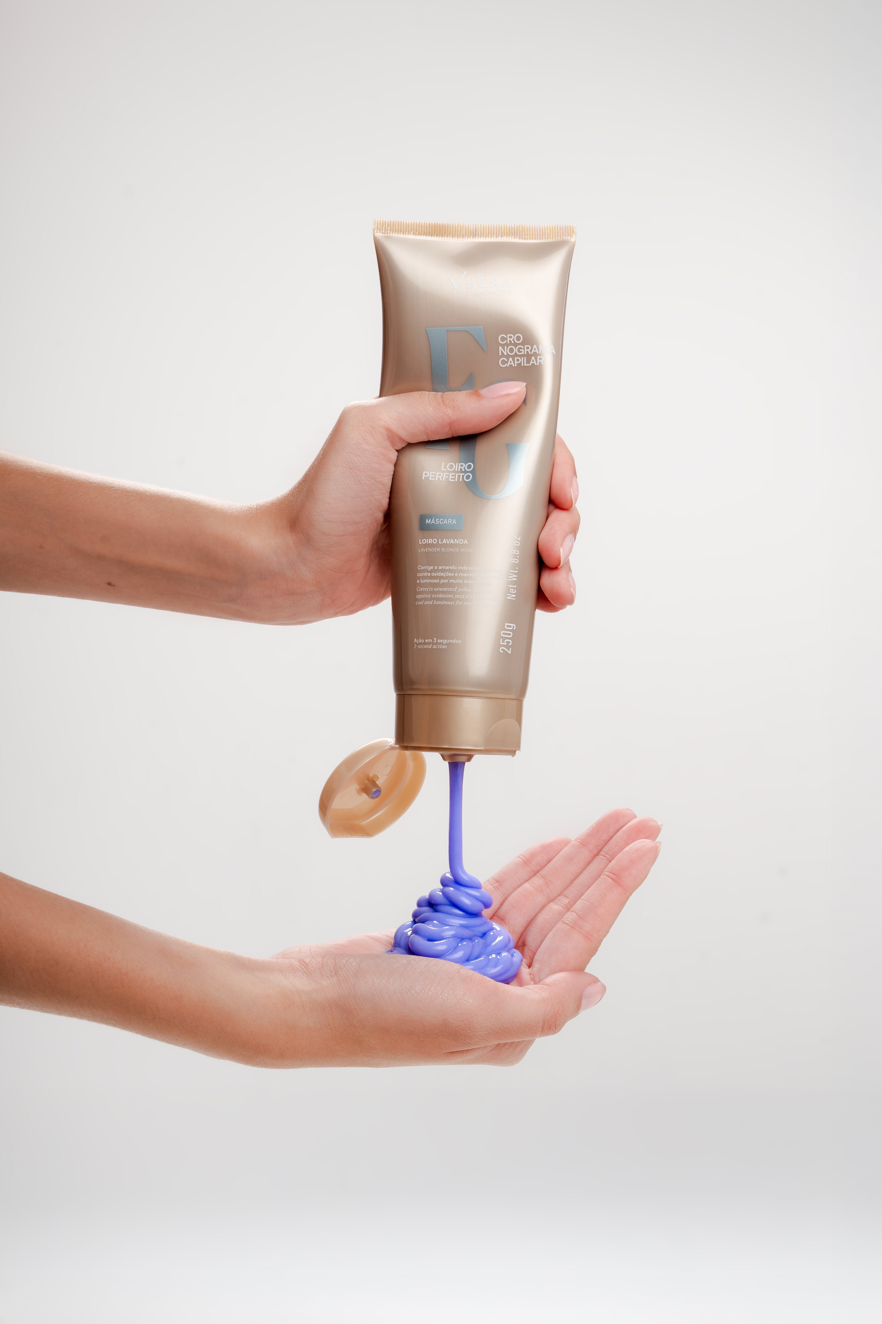 KIT Cronograma RUBIO Lata x3 Tubos 250 g c/u + Shampoo 500 ml