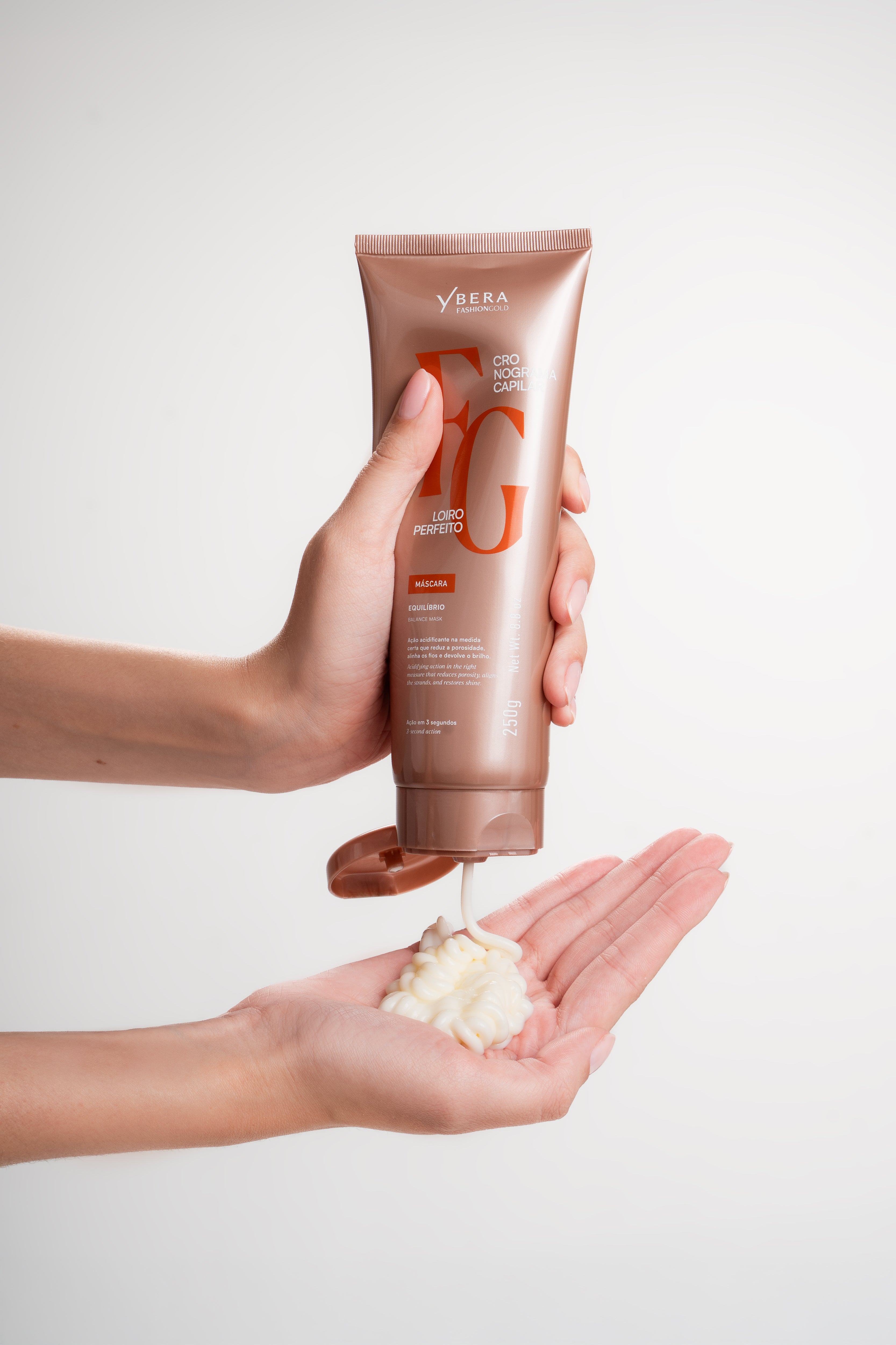 KIT Cronograma RUBIO Lata x3 Tubos 250 g c/u + Shampoo 500 ml