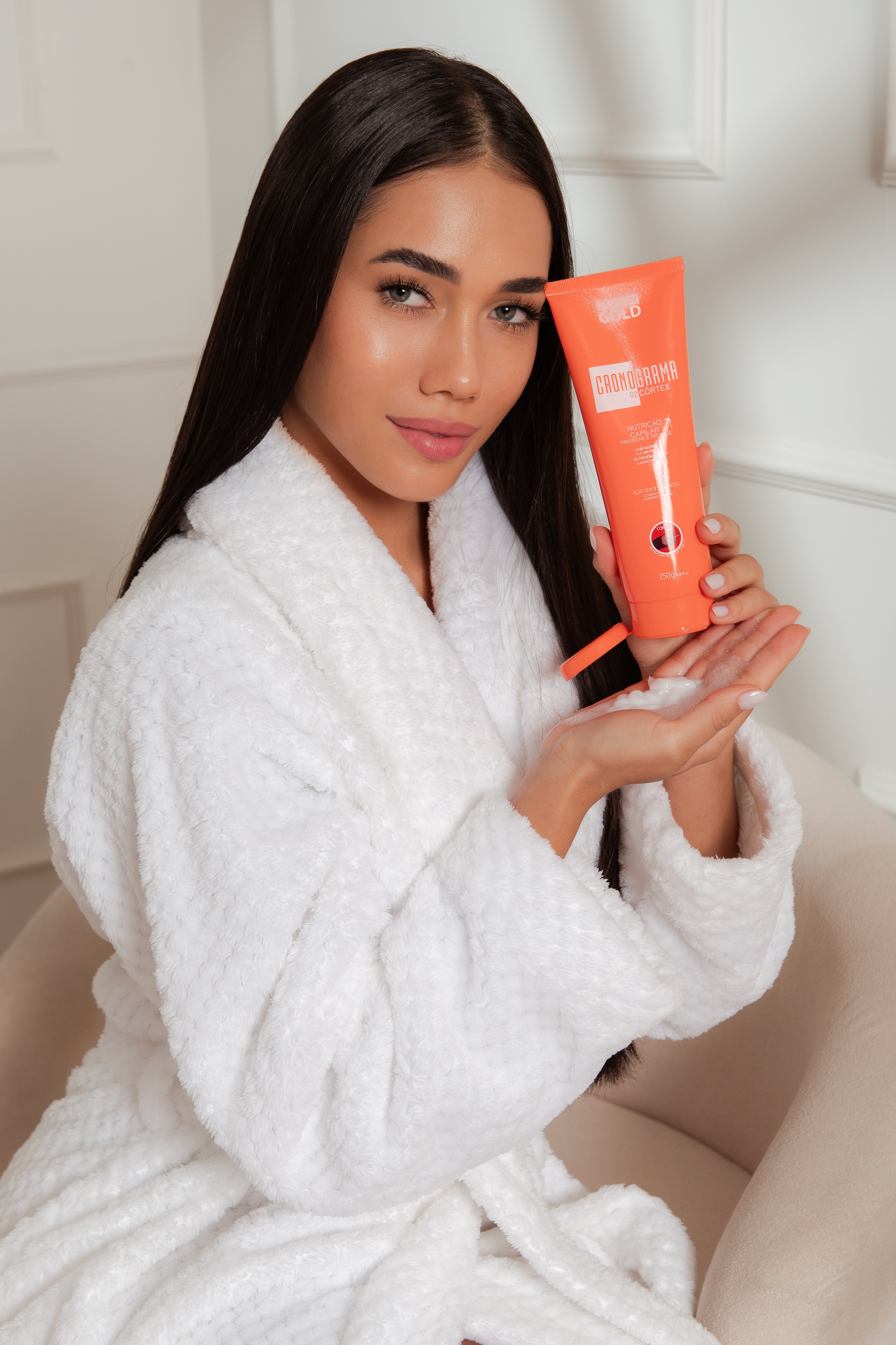 Mask Nutrición 250 g Cronograma Cuidados Profundos - Ybera Fashion Gold