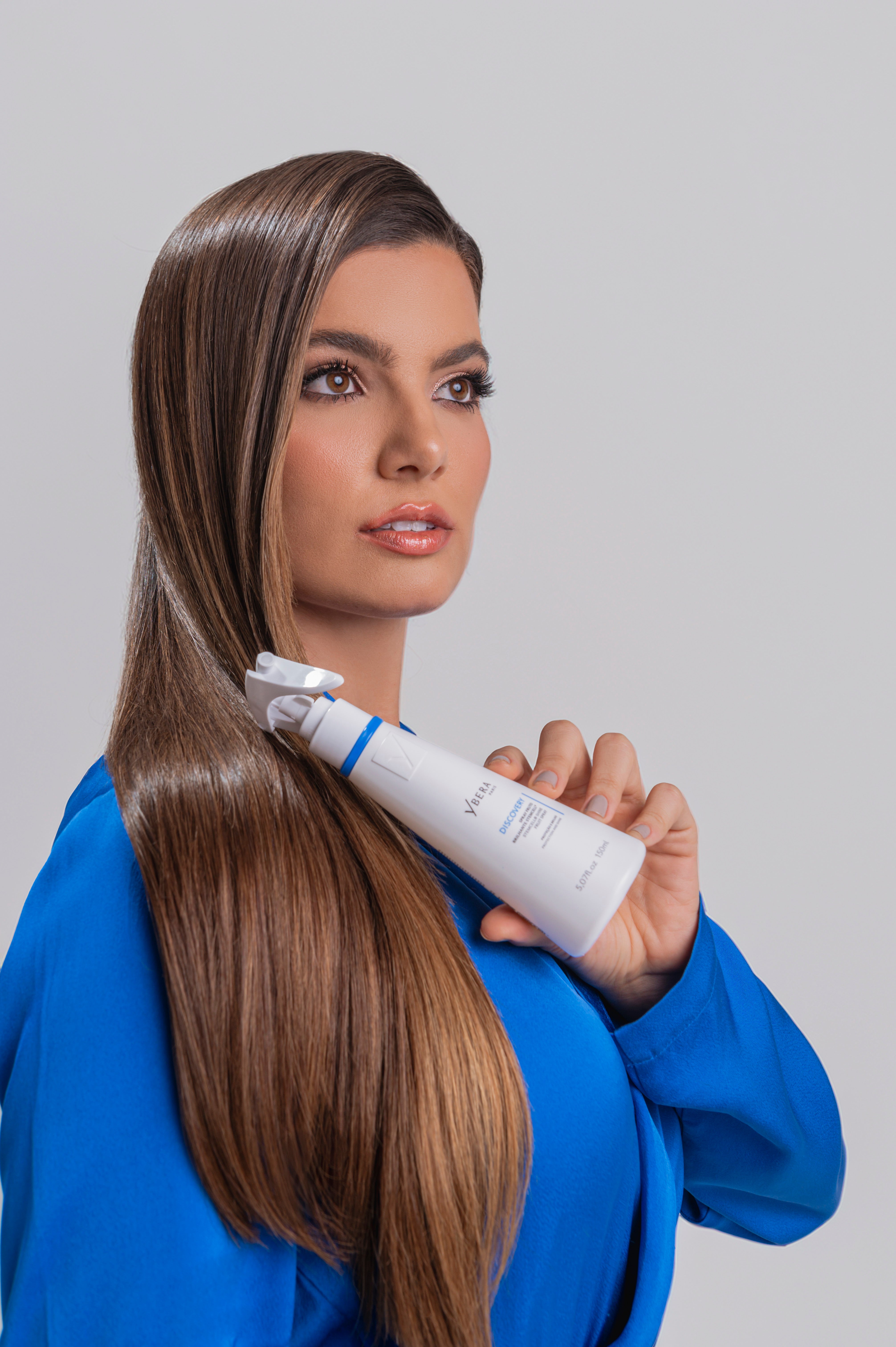 KIT Fashion Gold - Alisado en Casa 150 g + Spray Finalizador Discovery 150 ml + Mirra - Oil Repair 15 ml