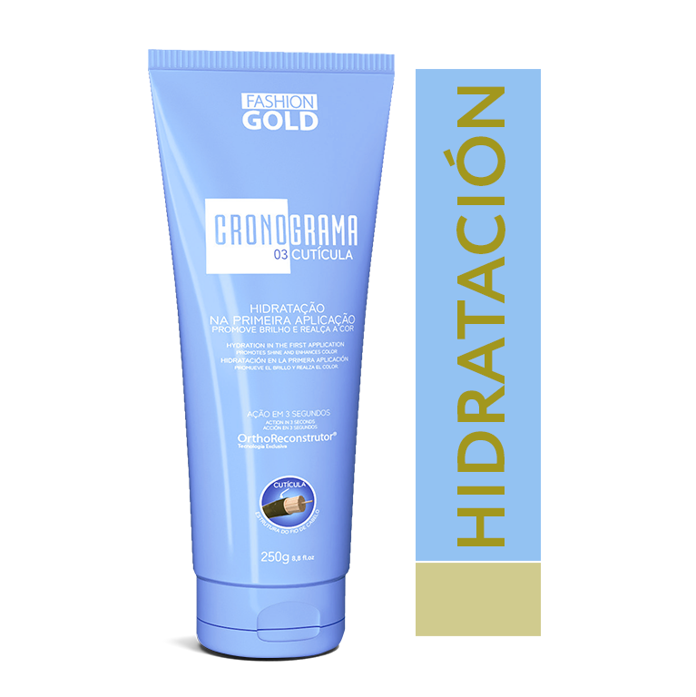 Mask Hidratación 250 g Cronograma Cuidados Profundos - Ybera Fashion Gold