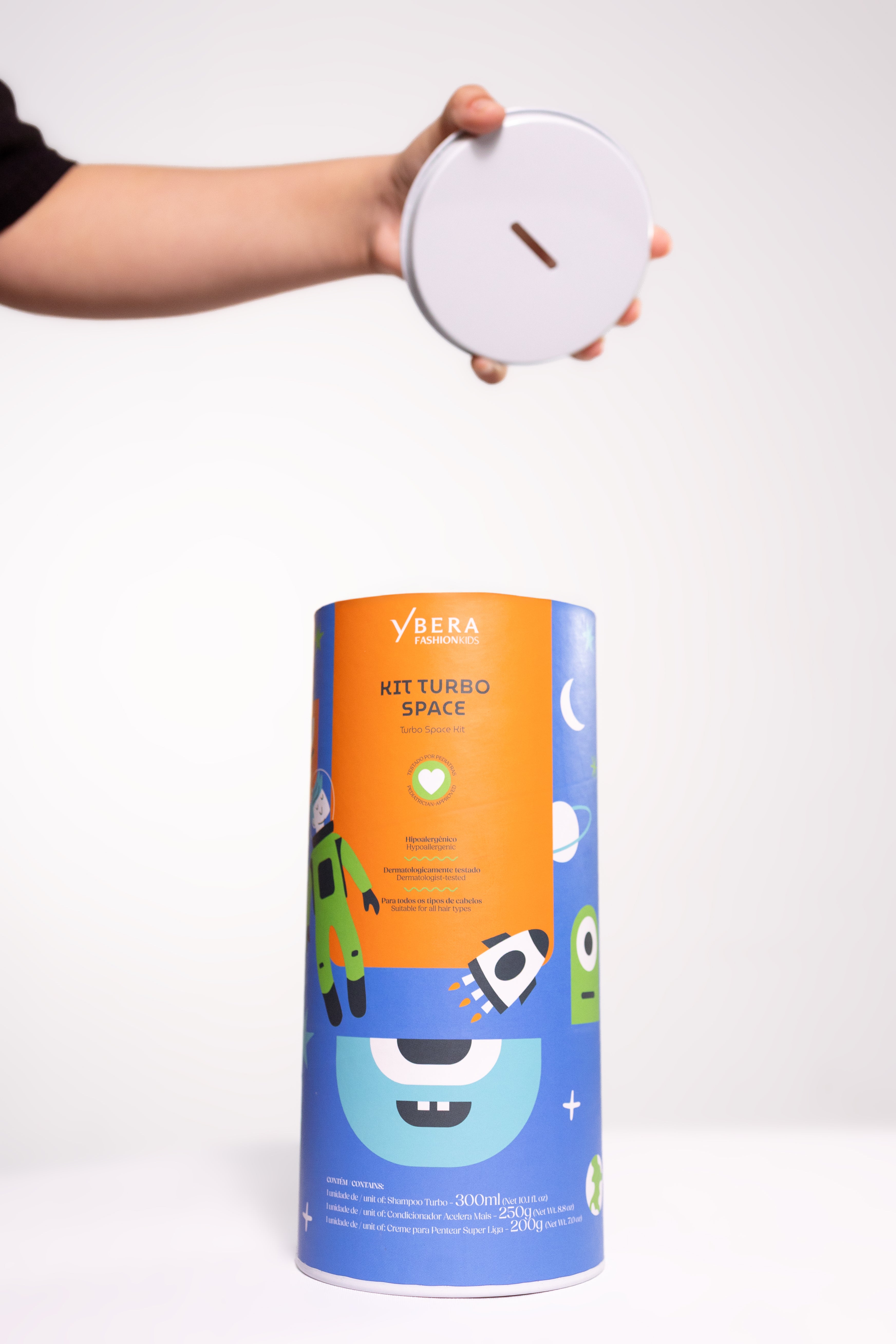 Cronograma Niño Fashion Kids Lata - Sh 300ml + Acondicionador 250g + Crema de Peinar Fijadora 200g