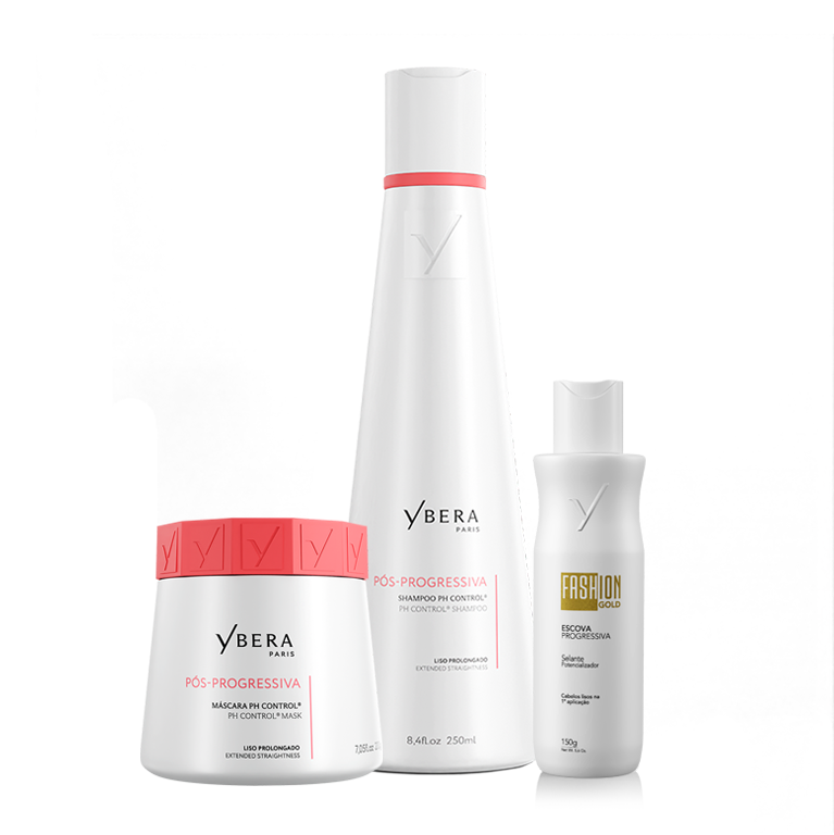 KIT Pos-Progressiva - Shampoo 250 ml & Mask + 200 g + Alisado en casa 150 g