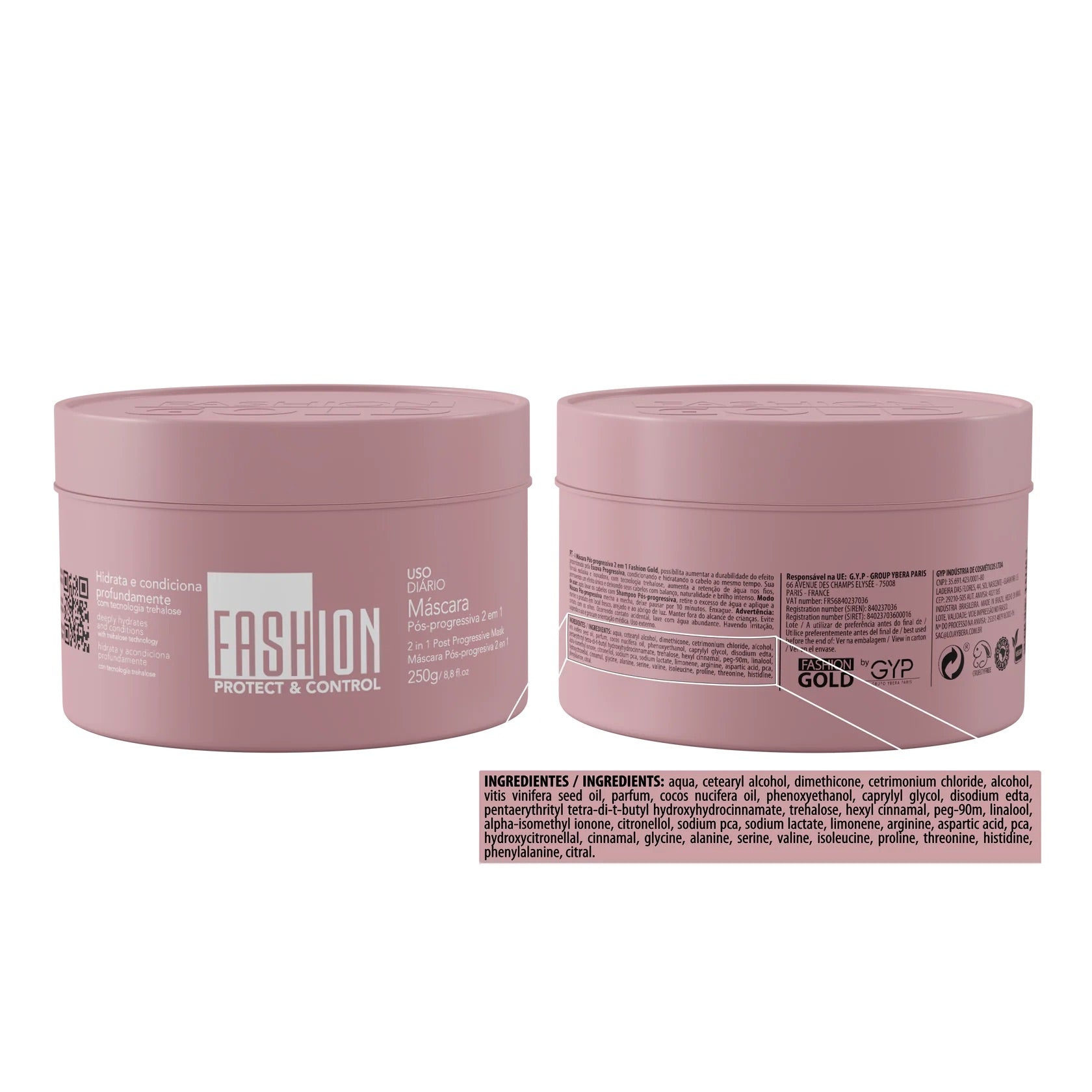Fashion Gold - Protect & Control Mask 250gr