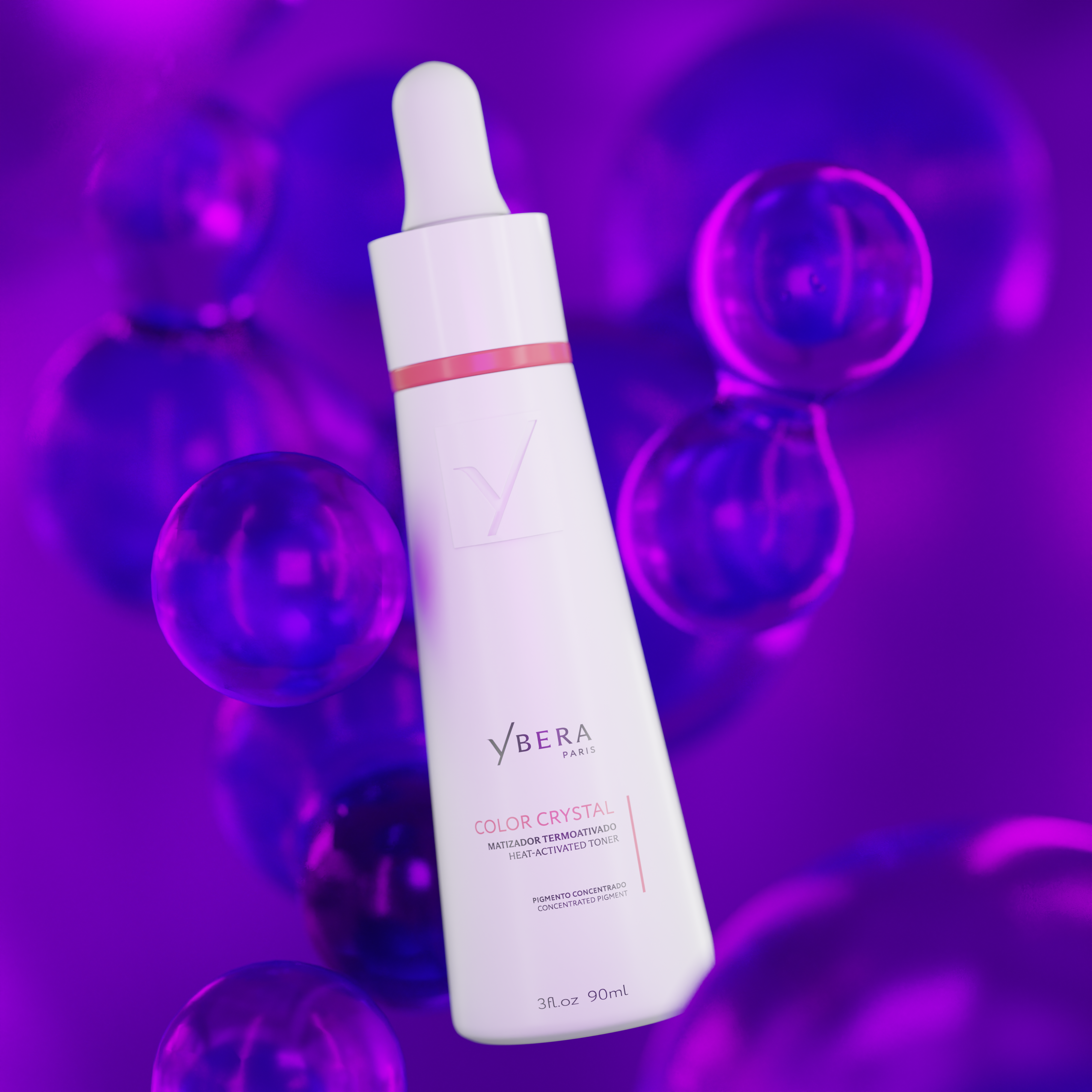 Kit Alisado en casa Fashion Gold 500gr + Color Crystal 90ml Toner Matizador Termo activado