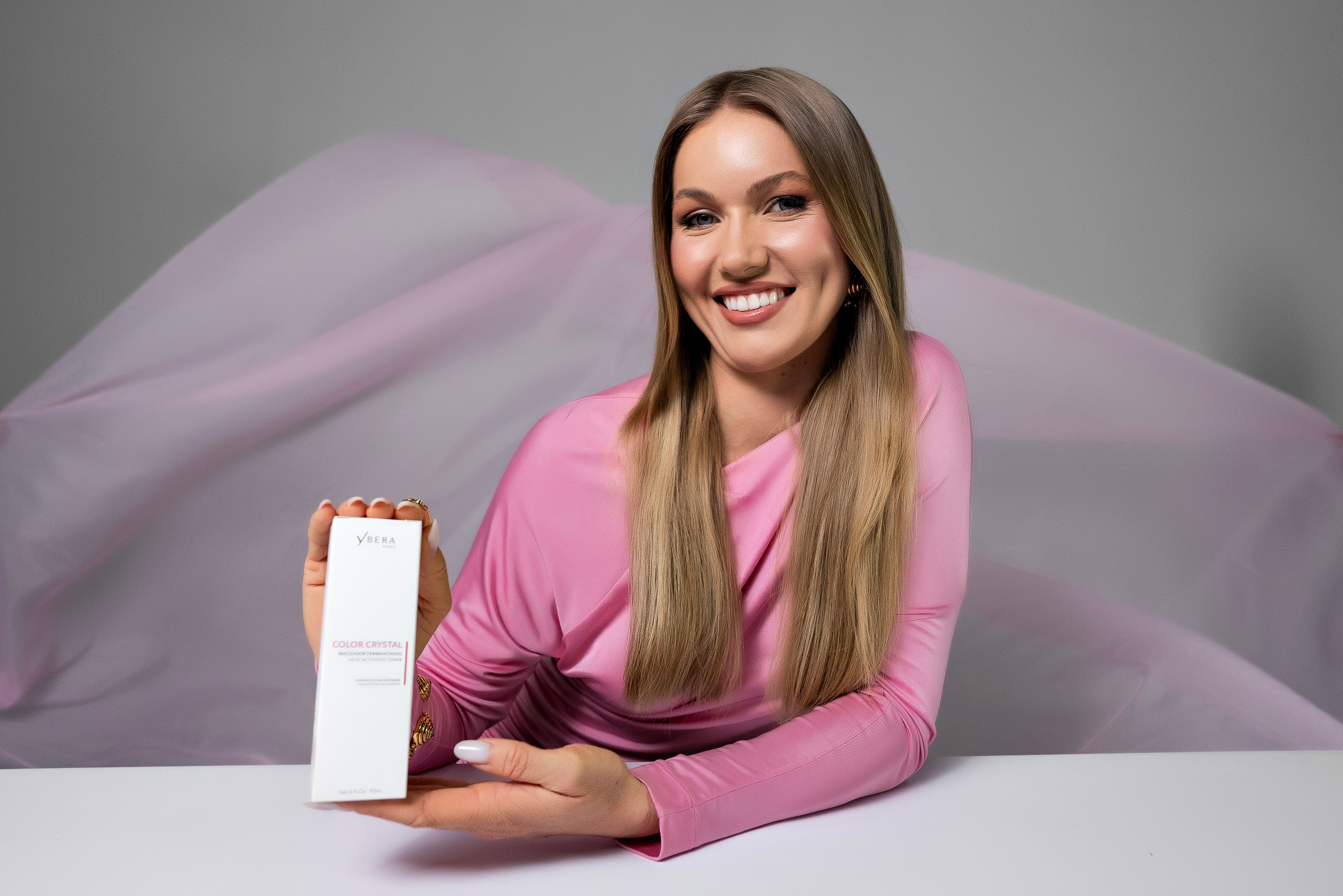 Kit Alisado en casa Fashion Gold 500gr + Color Crystal 90ml Toner Matizador Termo activado