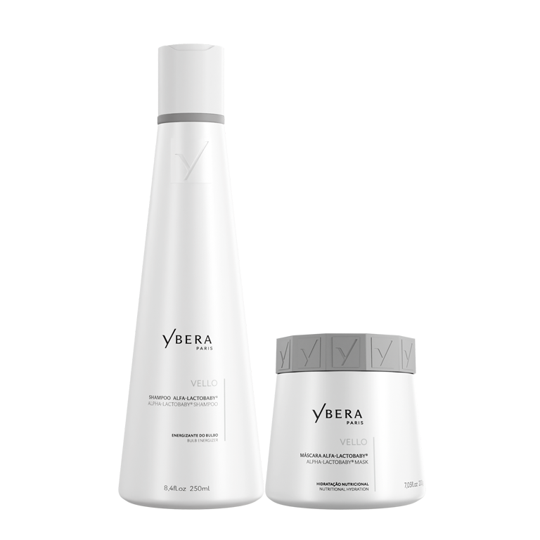 Vello ALFA-ACTOBABY® - Kit Shampoo 250ml + Máscara 200gr