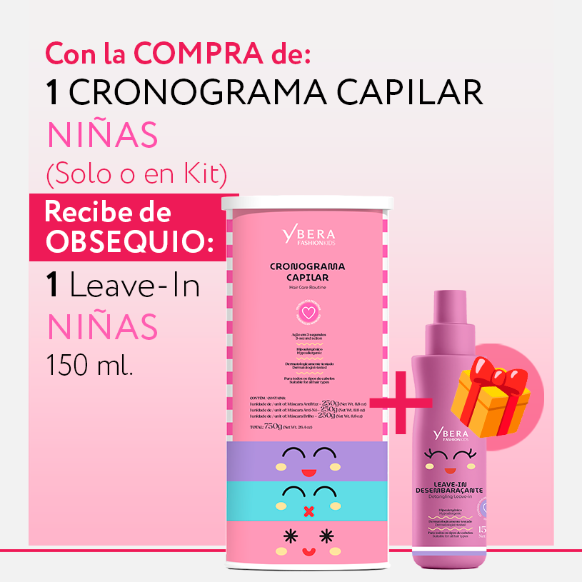 Cronograma Niña Fashion Kids Lata - 3x250