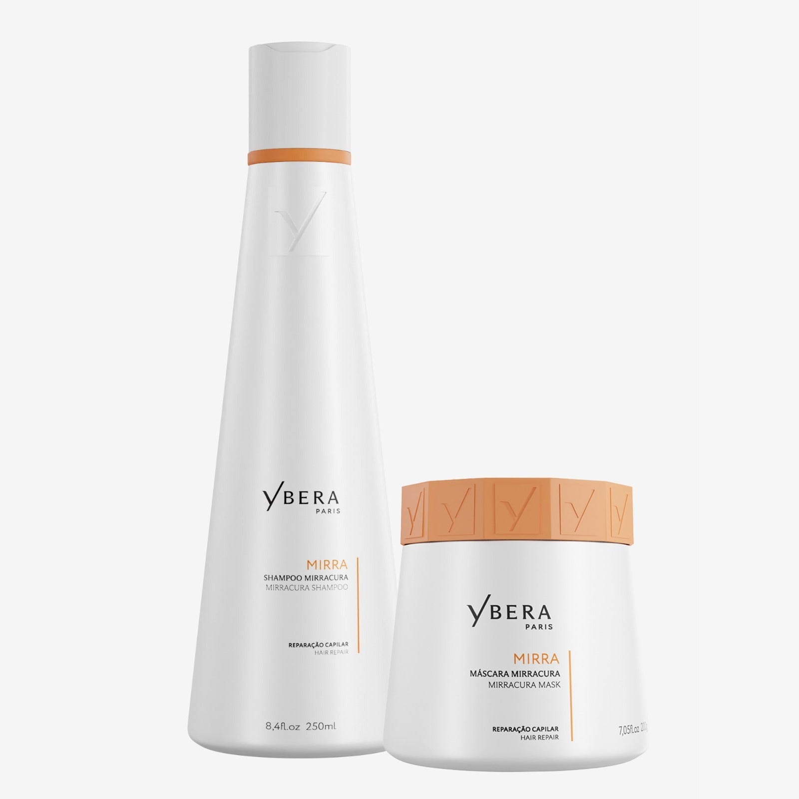 KIT Mirra - Shampoo 250 ml + Mask 200 g + Oil Repair 15 ml