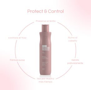 KIT Protect & Control - Shampoo 300 ml & Mask 250 g + Mirra - Oil Repair 15 ml