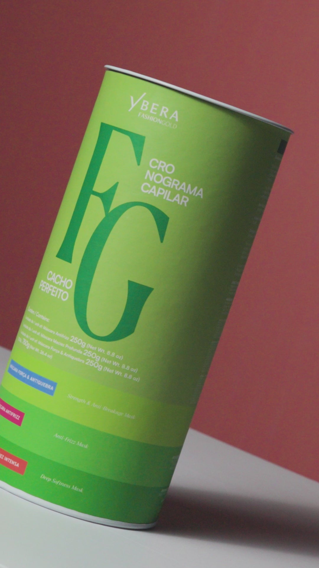 KIT Cronograma RIZO Lata x3 Tubos 250 g c/u + Shampoo 500 ml