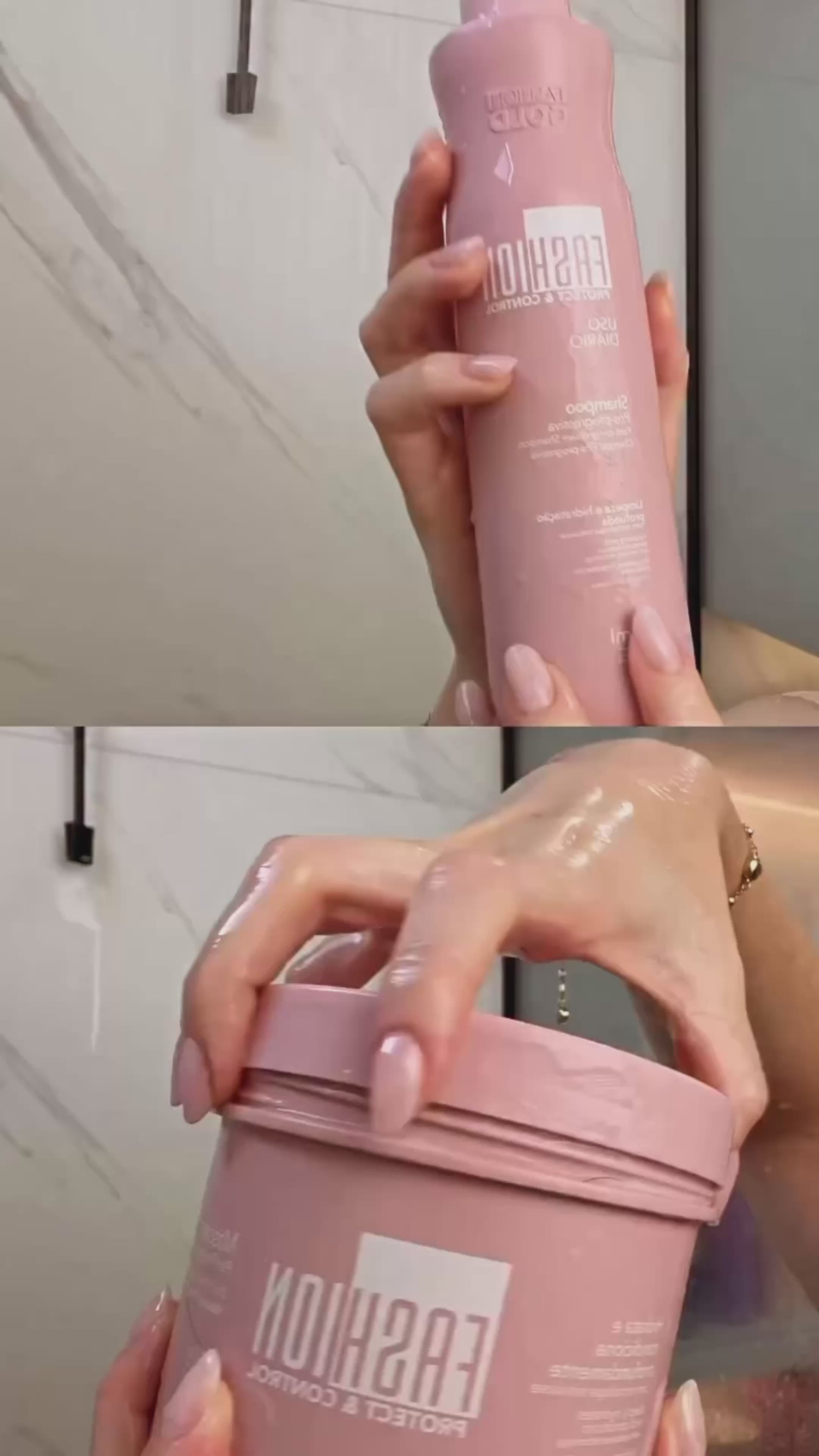 Máscara Fashion Gold Proteção e Controle (500 gr)